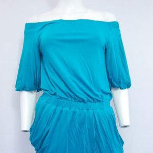 Sugar Lips Aqua Short Dress NWT